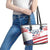 United States 250th Anniversary Leather Tote Bag USA 4th Of July Proud - Wonder Print Shop