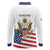 Personalized United States 250th Anniversary Long Sleeve Polo Shirt USA 4th Of July Proud - Wonder Print Shop