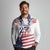 Personalized United States 250th Anniversary Long Sleeve Polo Shirt USA 4th Of July Proud - Wonder Print Shop