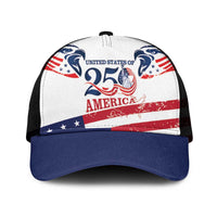 United States 250th Anniversary Mesh Trucker Cap USA 4th Of July Proud - Wonder Print Shop