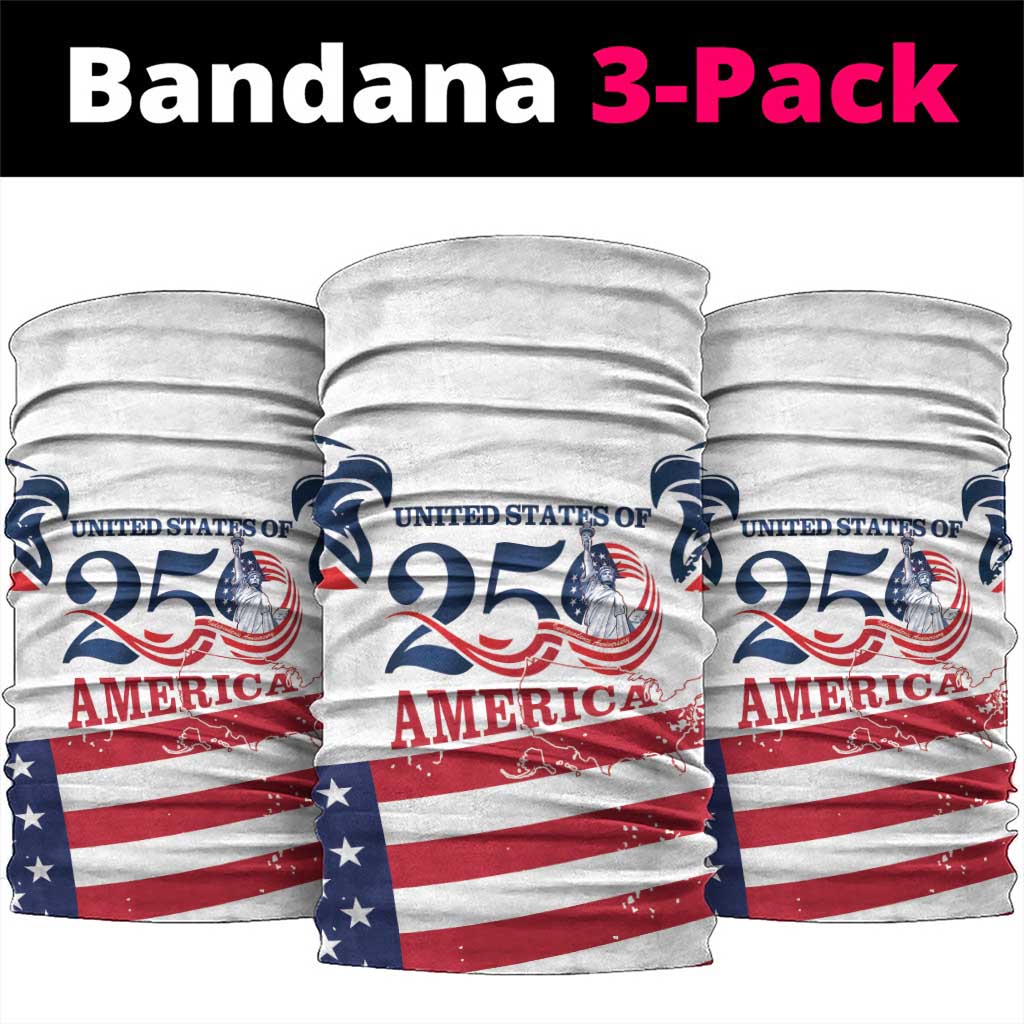 United States 250th Anniversary Neck Gaiter USA 4th Of July Proud - Wonder Print Shop