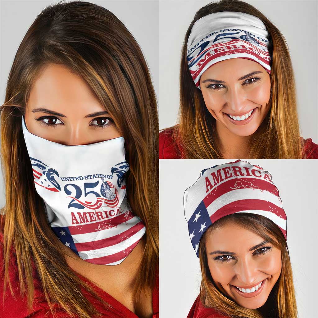 United States 250th Anniversary Neck Gaiter USA 4th Of July Proud - Wonder Print Shop
