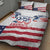 United States 250th Anniversary Quilt Bed Set USA 4th Of July Proud - Wonder Print Shop