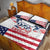United States 250th Anniversary Quilt Bed Set USA 4th Of July Proud - Wonder Print Shop