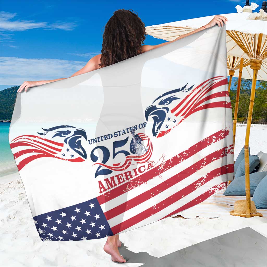 United States 250th Anniversary Sarong USA 4th Of July Proud - Wonder Print Shop