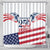 United States 250th Anniversary Shower Curtain USA 4th Of July Proud - Wonder Print Shop