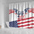 United States 250th Anniversary Shower Curtain USA 4th Of July Proud - Wonder Print Shop