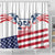 United States 250th Anniversary Shower Curtain USA 4th Of July Proud - Wonder Print Shop