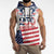 Personalized United States 250th Anniversary Sleeveless Hoodie USA 4th Of July Proud - Wonder Print Shop