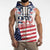 Personalized United States 250th Anniversary Sleeveless Zip Hoodie USA 4th Of July Proud - Wonder Print Shop