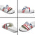 United States 250th Anniversary Slide Sandals USA 4th Of July Proud - Wonder Print Shop