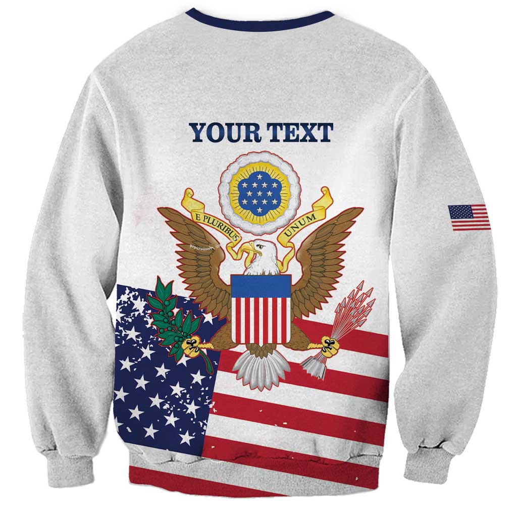 Personalized United States 250th Anniversary Sweatshirt USA 4th Of July Proud - Wonder Print Shop