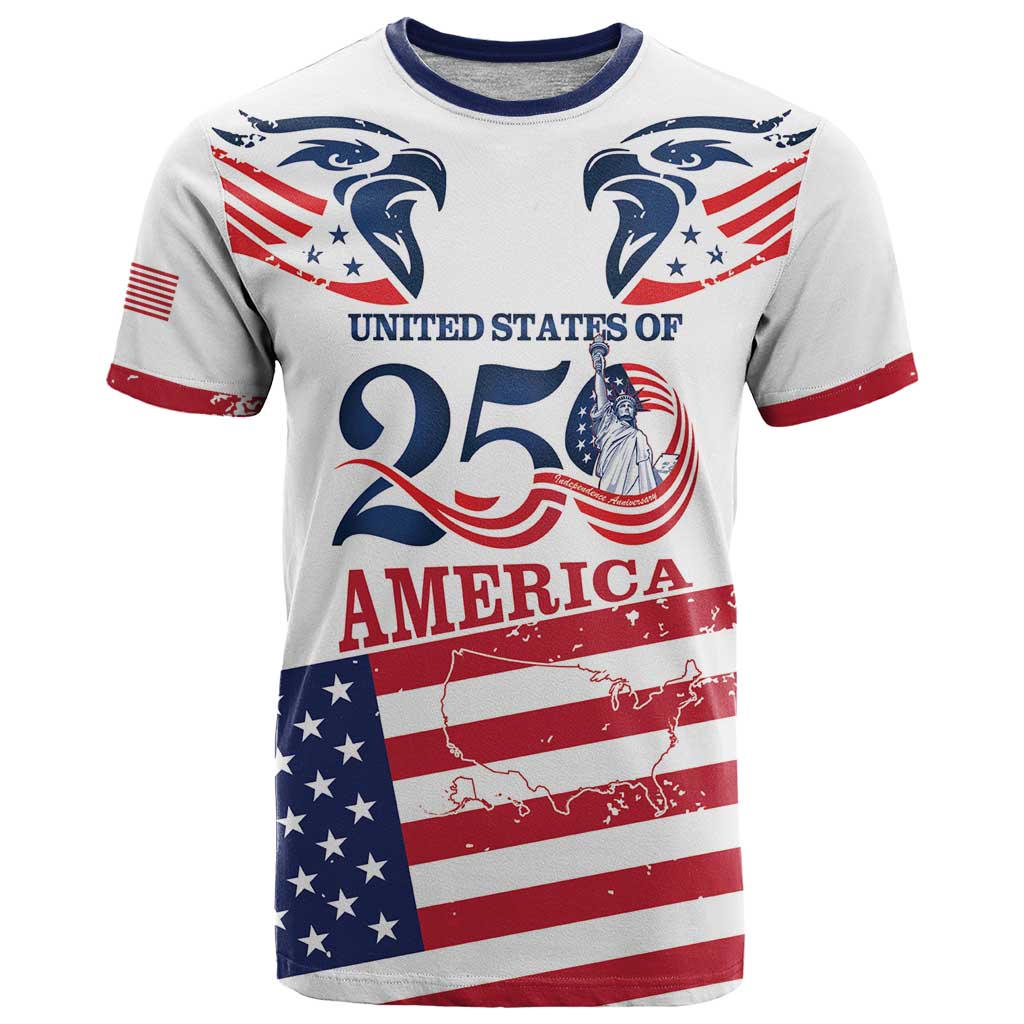 Personalized United States 250th Anniversary T Shirt USA 4th Of July Proud - Wonder Print Shop