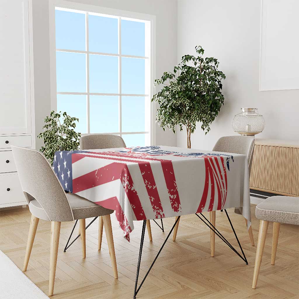 United States 250th Anniversary Tablecloth USA 4th Of July Proud - Wonder Print Shop
