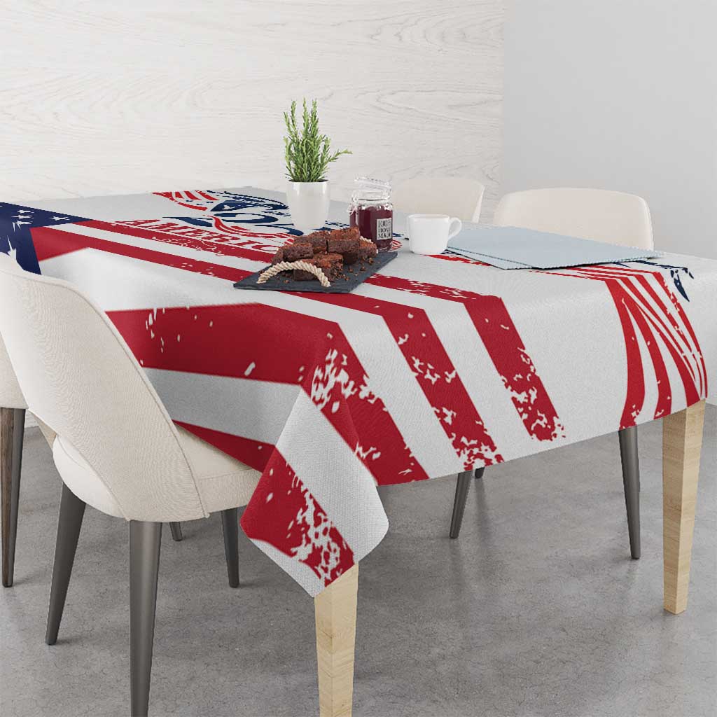 United States 250th Anniversary Tablecloth USA 4th Of July Proud - Wonder Print Shop