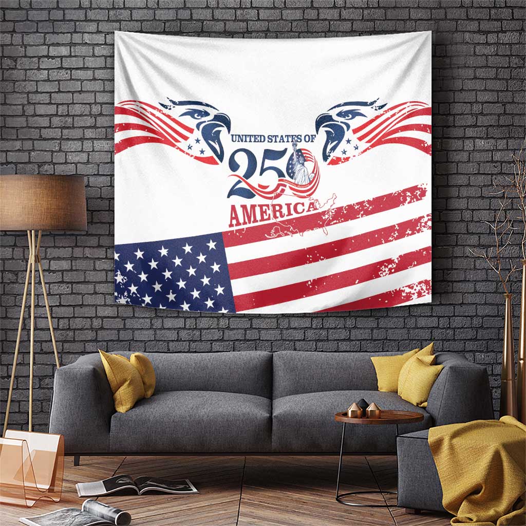 United States 250th Anniversary Tapestry USA 4th Of July Proud - Wonder Print Shop