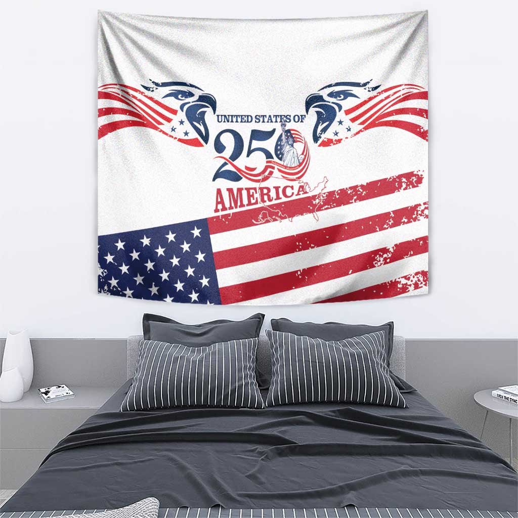 United States 250th Anniversary Tapestry USA 4th Of July Proud - Wonder Print Shop