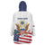 Personalized United States 250th Anniversary Wearable Blanket Hoodie USA 4th Of July Proud - Wonder Print Shop