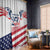 United States 250th Anniversary Window Curtain USA 4th Of July Proud - Wonder Print Shop