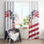 United States 250th Anniversary Window Curtain USA 4th Of July Proud - Wonder Print Shop