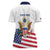 Personalized United States 250th Anniversary Women Polo Shirt USA 4th Of July Proud - Wonder Print Shop