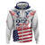 Personalized United States 250th Anniversary Zip Hoodie USA 4th Of July Proud - Wonder Print Shop