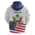 Personalized United States 250th Anniversary Zip Hoodie USA 4th Of July Proud - Wonder Print Shop
