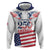 Personalized United States 250th Anniversary Zip Hoodie USA 4th Of July Proud - Wonder Print Shop