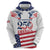 Personalized United States 250th Anniversary Zip Hoodie USA 4th Of July Proud - Wonder Print Shop