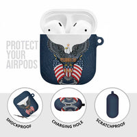 United States 4th Of July AirPods Case 250 Years Of Freedom USA Power Eagle - Wonder Print Shop