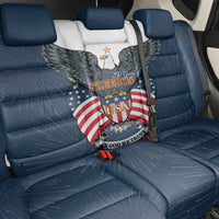 United States 4th Of July Back Car Seat Cover 250 Years Of Freedom USA Power Eagle - Wonder Print Shop