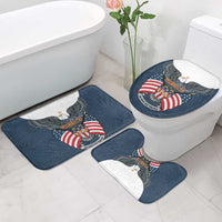 United States 4th Of July Bathroom Set 250 Years Of Freedom USA Power Eagle - Wonder Print Shop