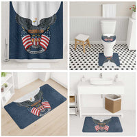 United States 4th Of July Bathroom Set 250 Years Of Freedom USA Power Eagle - Wonder Print Shop