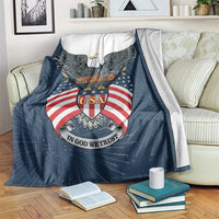 United States 4th Of July Blanket 250 Years Of Freedom USA Power Eagle - Wonder Print Shop