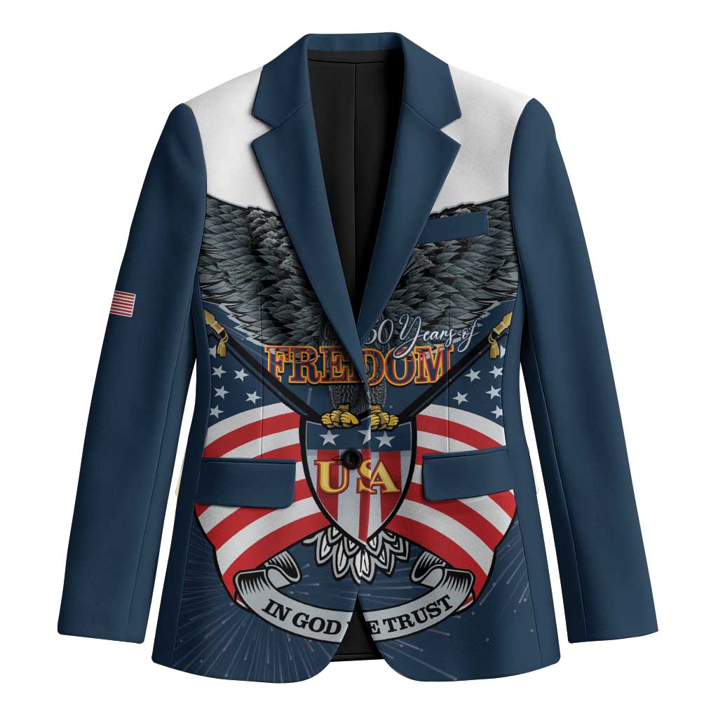 Personalized United States 4th Of July Blazer 250 Years Of Freedom USA Power Eagle - Wonder Print Shop