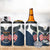 Personalized United States 4th Of July 4 in 1 Can Cooler Tumbler 250 Years Of Freedom USA Power Eagle - Wonder Print Shop