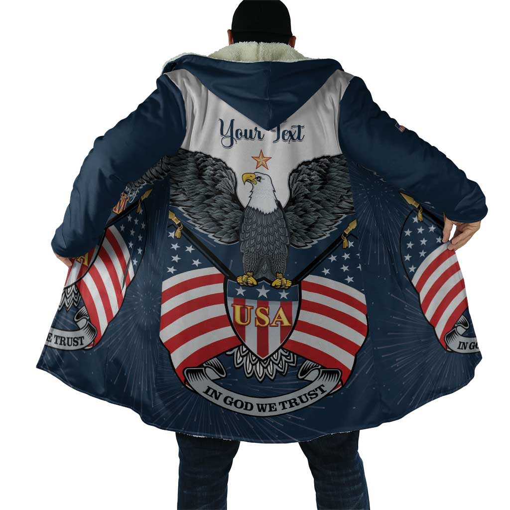 Personalized United States 4th Of July Cloak 250 Years Of Freedom USA Power Eagle - Wonder Print Shop