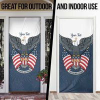 Personalized United States 4th Of July Door Cover 250 Years Of Freedom USA Power Eagle - Wonder Print Shop