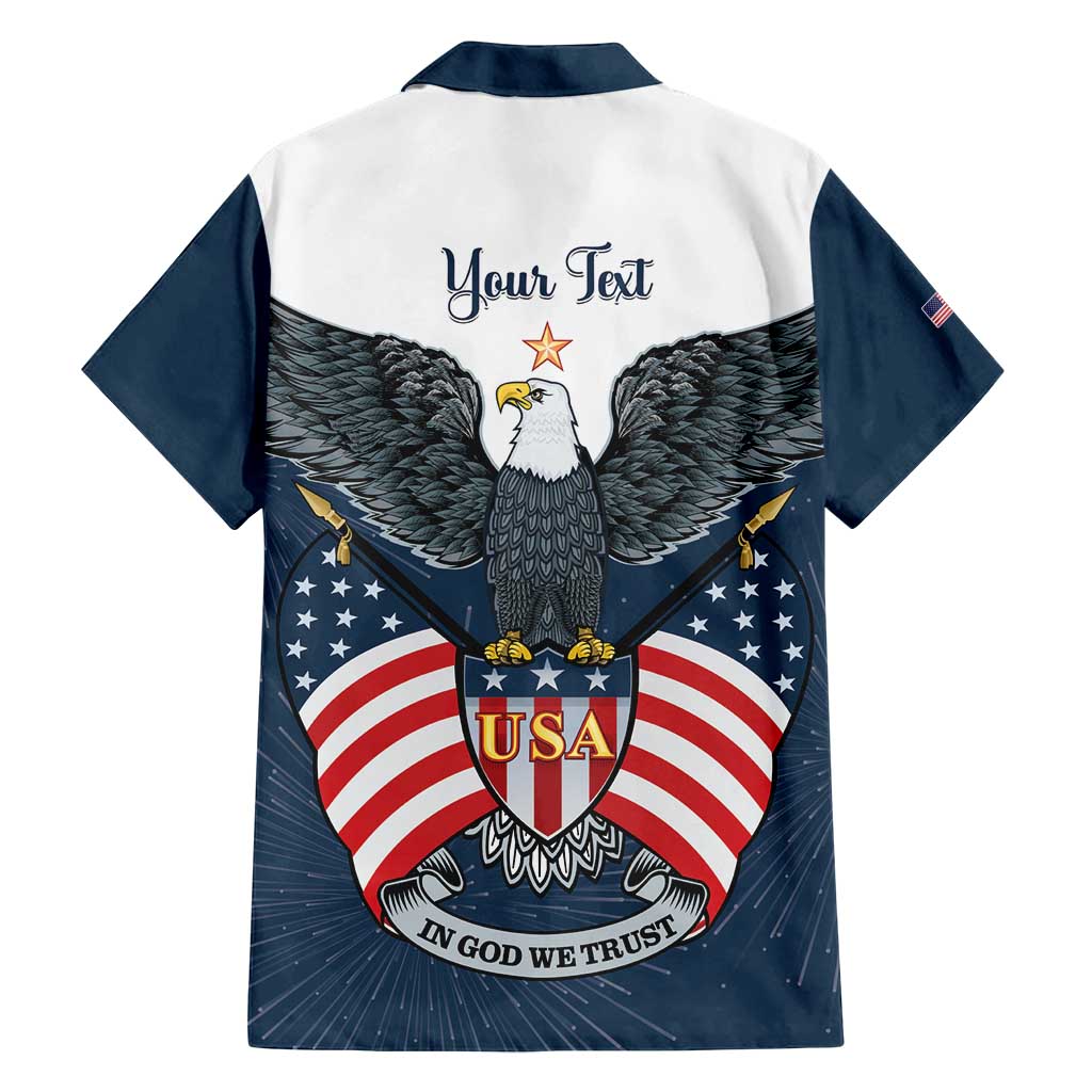 Personalized United States 4th Of July Family Matching Puletasi and Hawaiian Shirt 250 Years Of Freedom USA Power Eagle - Wonder Print Shop