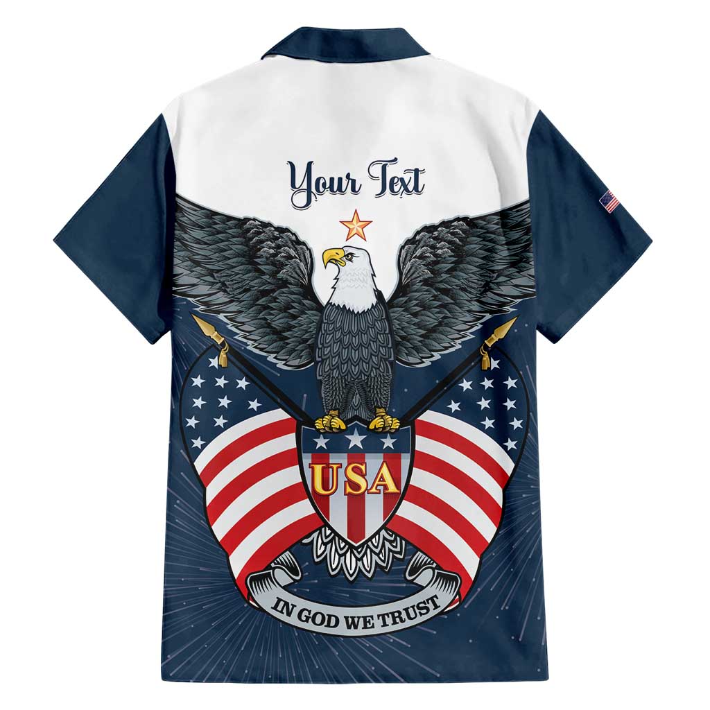 Personalized United States 4th Of July Family Matching Short Sleeve Bodycon Dress and Hawaiian Shirt 250 Years Of Freedom USA Power Eagle - Wonder Print Shop
