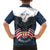 Personalized United States 4th Of July Kid Hawaiian Shirt 250 Years Of Freedom USA Power Eagle - Wonder Print Shop