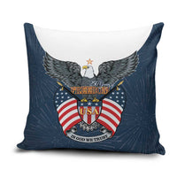 United States 4th Of July Pillow Cover 250 Years Of Freedom USA Power Eagle - Wonder Print Shop