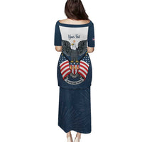 Personalized United States 4th Of July Puletasi 250 Years Of Freedom USA Power Eagle - Wonder Print Shop