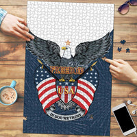 United States 4th Of July Puzzle 250 Years Of Freedom USA Power Eagle - Wonder Print Shop