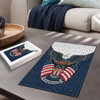 United States 4th Of July Puzzle 250 Years Of Freedom USA Power Eagle - Wonder Print Shop