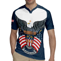 Personalized United States 4th Of July Rugby Jersey 250 Years Of Freedom USA Power Eagle - Wonder Print Shop