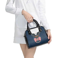 United States 4th Of July Shoulder Handbag 250 Years Of Freedom USA Power Eagle - Wonder Print Shop