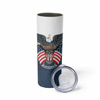 Personalized United States 4th Of July Skinny Tumbler 250 Years Of Freedom USA Power Eagle - Wonder Print Shop