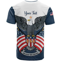 Personalized United States 4th Of July T Shirt 250 Years Of Freedom USA Power Eagle - Wonder Print Shop