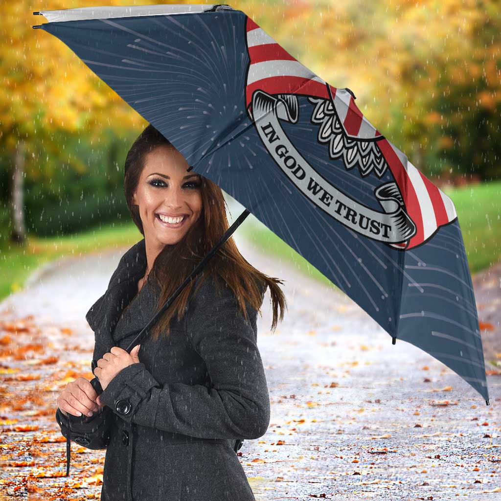 United States 4th Of July Umbrella 250 Years Of Freedom USA Power Eagle - Wonder Print Shop